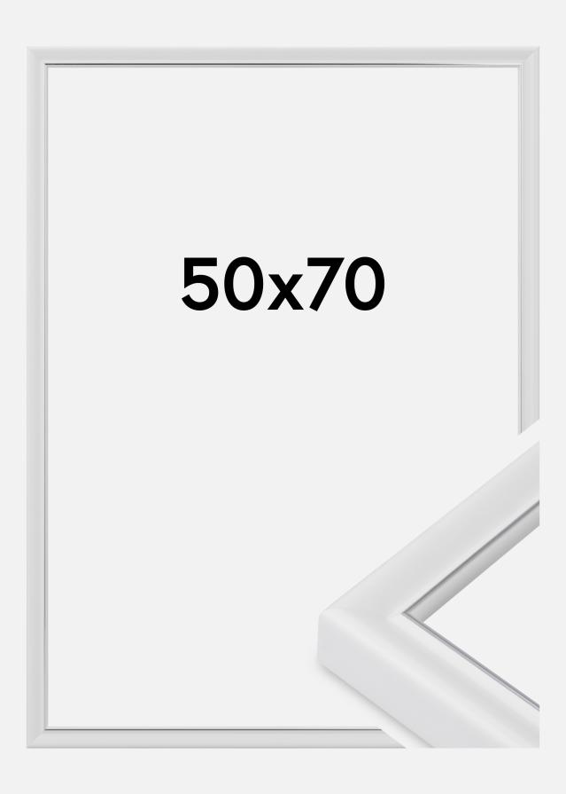 Ramă Canterbury Sticlă acrilică Alb 50x70 cm