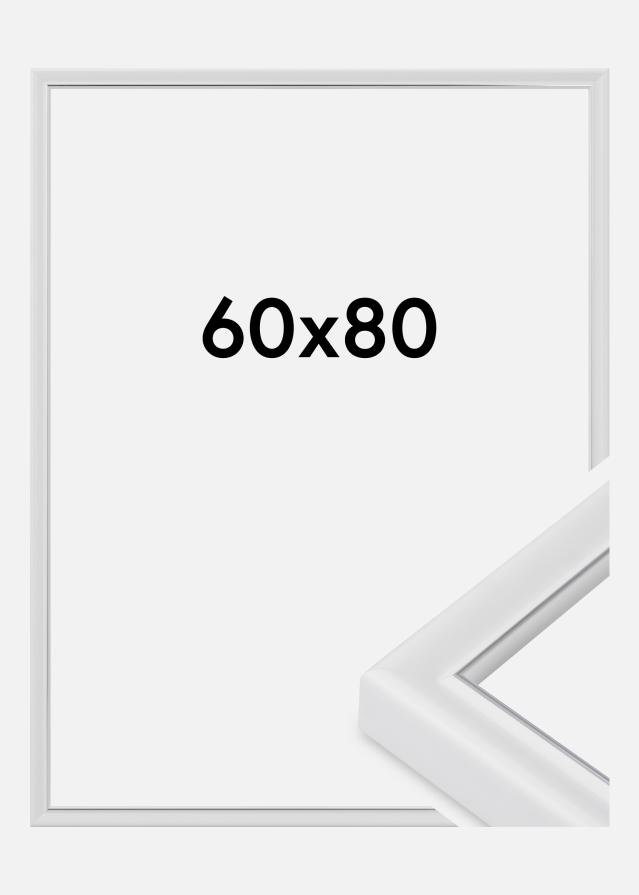 Ramă Canterbury Sticlă acrilică Alb 60x80 cm