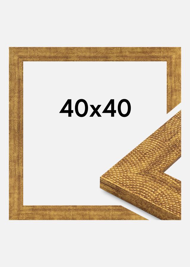 Ramă Linea Sticlă acrilică Auriu 40x40 cm