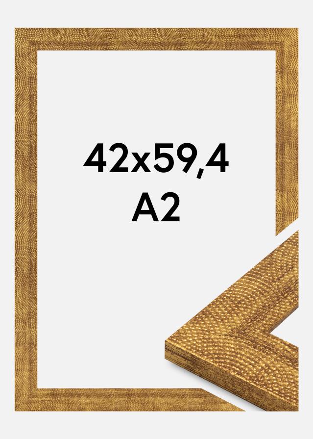 Ramă Linea Sticlă acrilică Auriu 42x59,4 cm (A2)