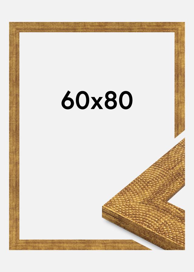 Ramă Linea Sticlă acrilică Auriu 60x80 cm