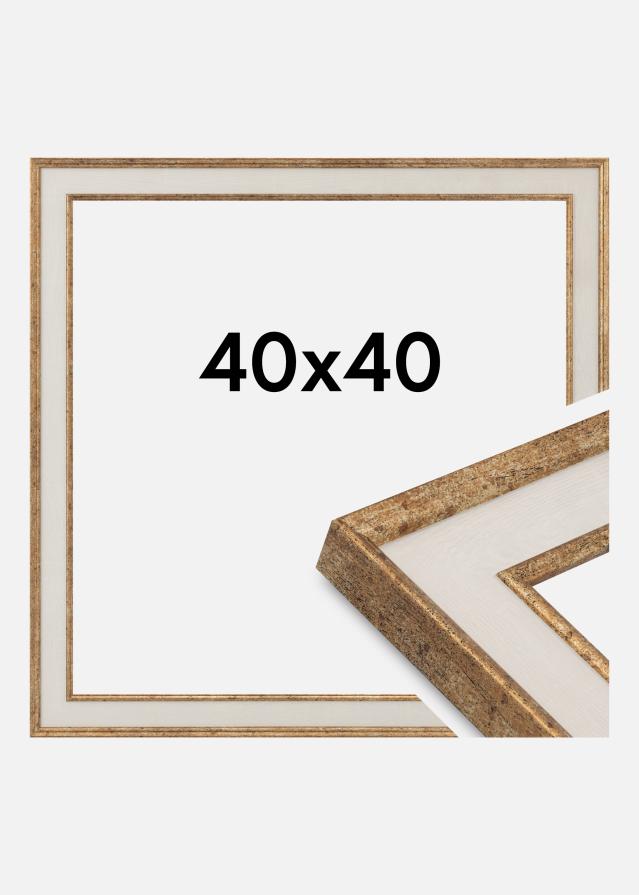 Ramă Dolly Sticlă acrilică Auriu 40x40 cm