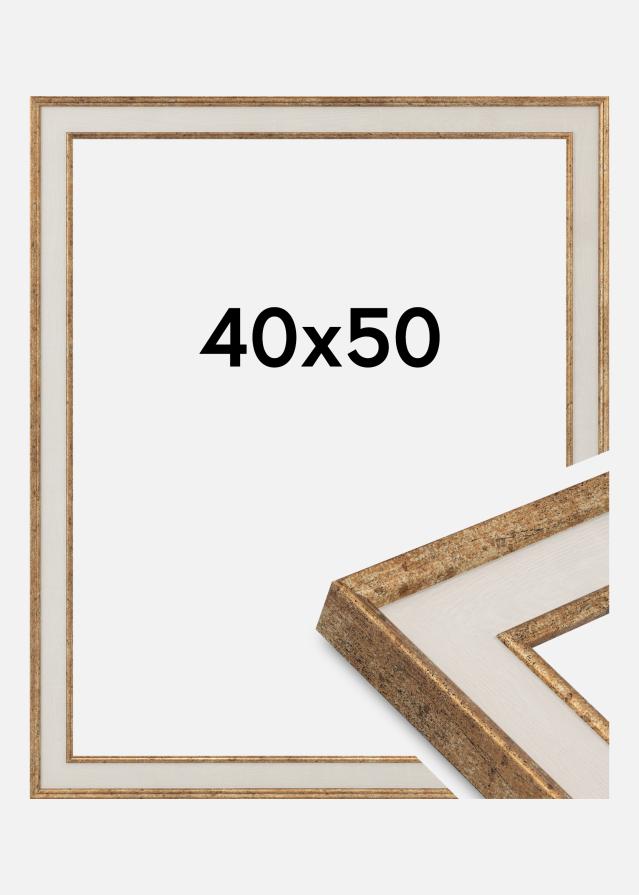 Ramă Dolly Sticlă acrilică Auriu 40x50 cm