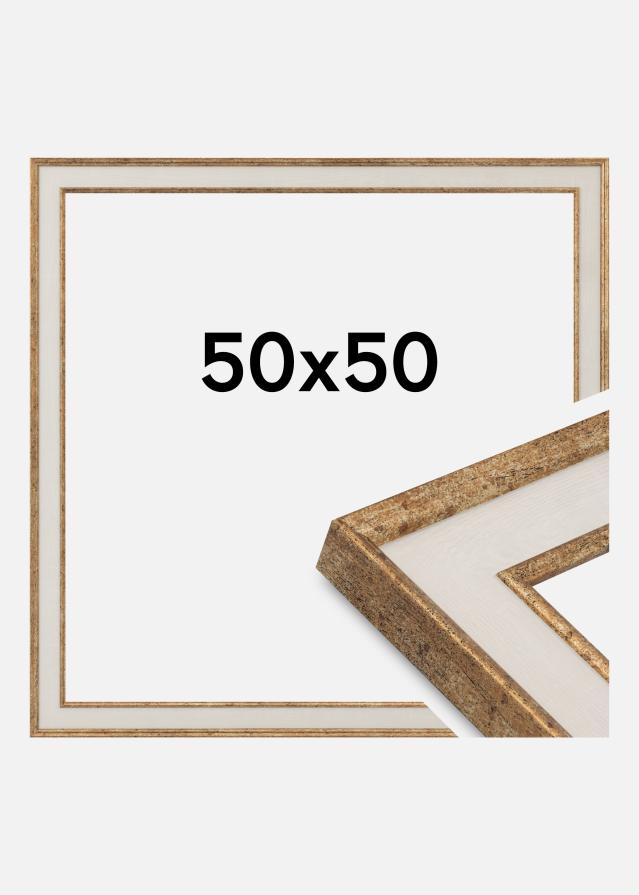 Ramă Dolly Sticlă acrilică Auriu 50x50 cm