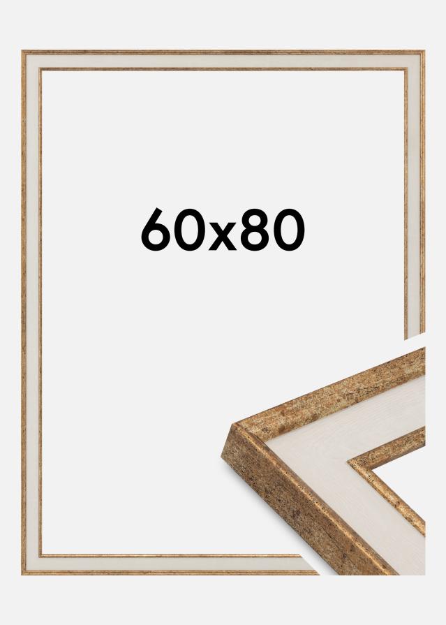 Ramă Dolly Sticlă acrilică Auriu 60x80 cm