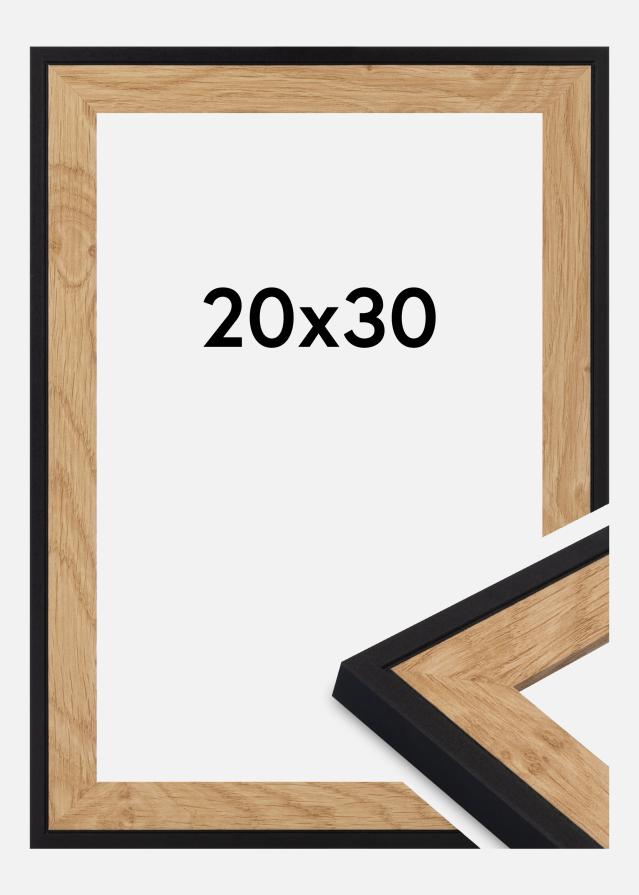 Ramă Iris Sticlă acrilică Negru 20x30 cm