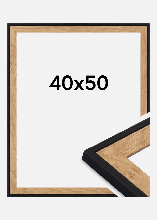 Ramă Iris Sticlă acrilică Negru 40x50 cm