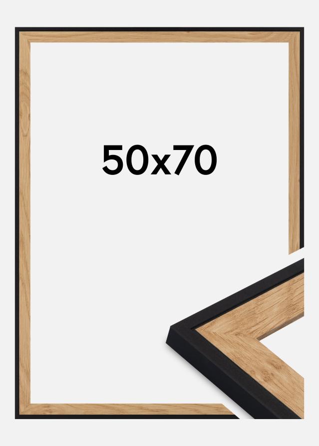 Ramă Iris Sticlă acrilică Negru 50x70 cm