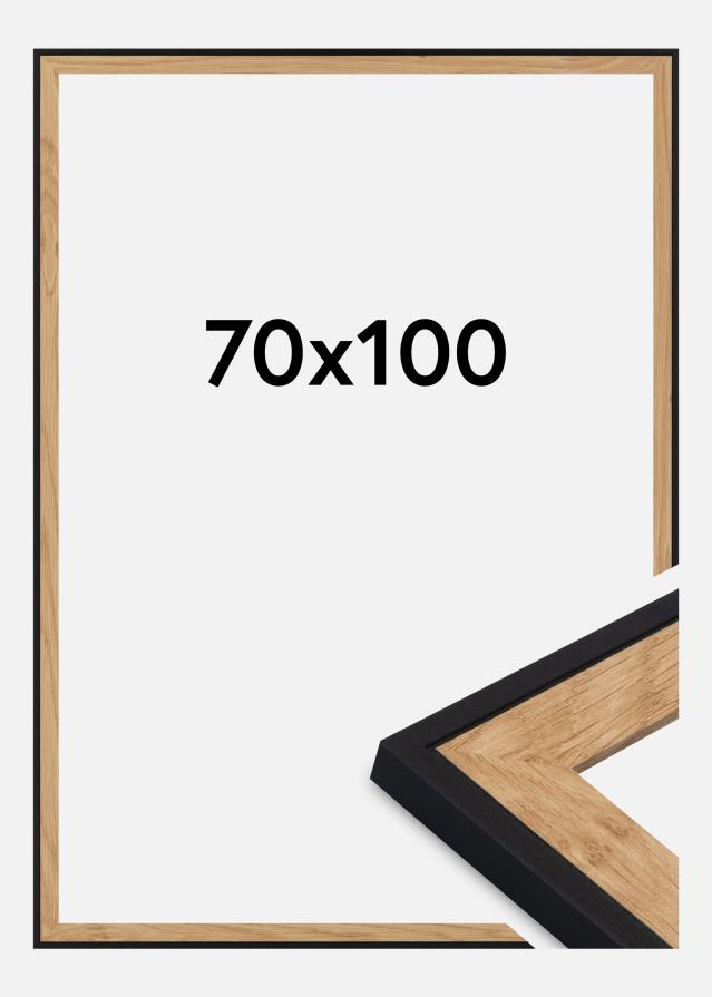 Ramă Iris Sticlă acrilică Negru 70x100 cm
