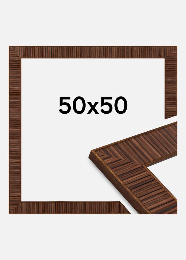 Ramă Agust Sticlă acrilică Rosewood 50x50 cm