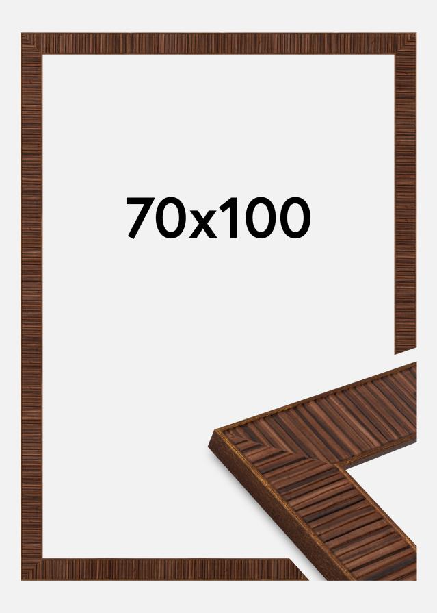 Ramă Agust Sticlă acrilică Rosewood 70x100 cm