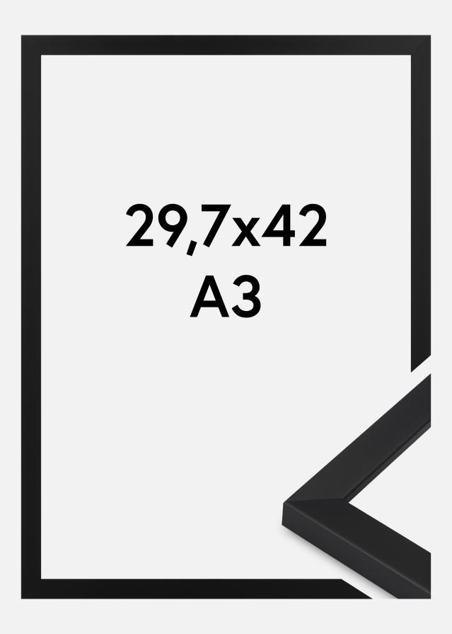 Ramă Oban Sticlă acrilică Negru 29.7x42 cm (A3)