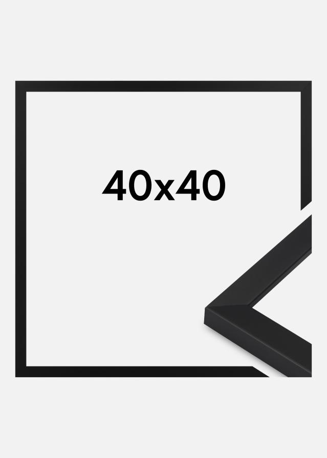 Ramă Oban Sticlă acrilică Negru 40x40 cm
