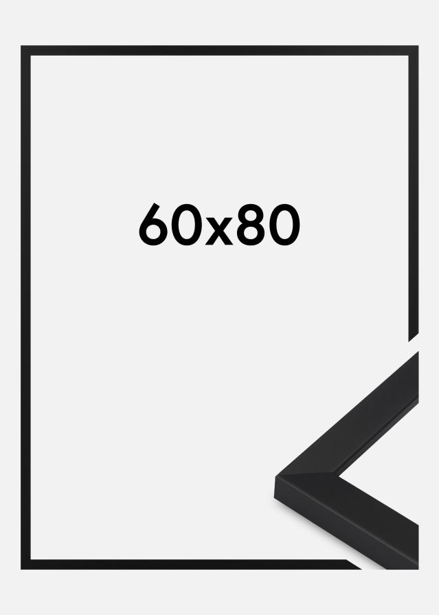 Ramă Oban Sticlă acrilică Negru 60x80 cm
