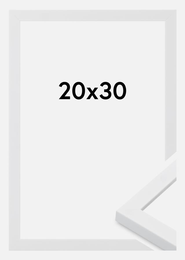 Ramă Oban Sticlă acrilică Alb 20x30 cm