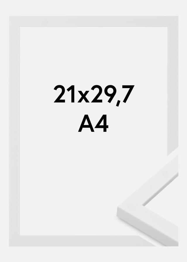 Ramă Oban Sticlă acrilică Alb 21x29,7 cm (A4)