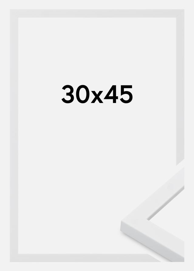 Ramă Oban Sticlă acrilică Alb 30x45 cm
