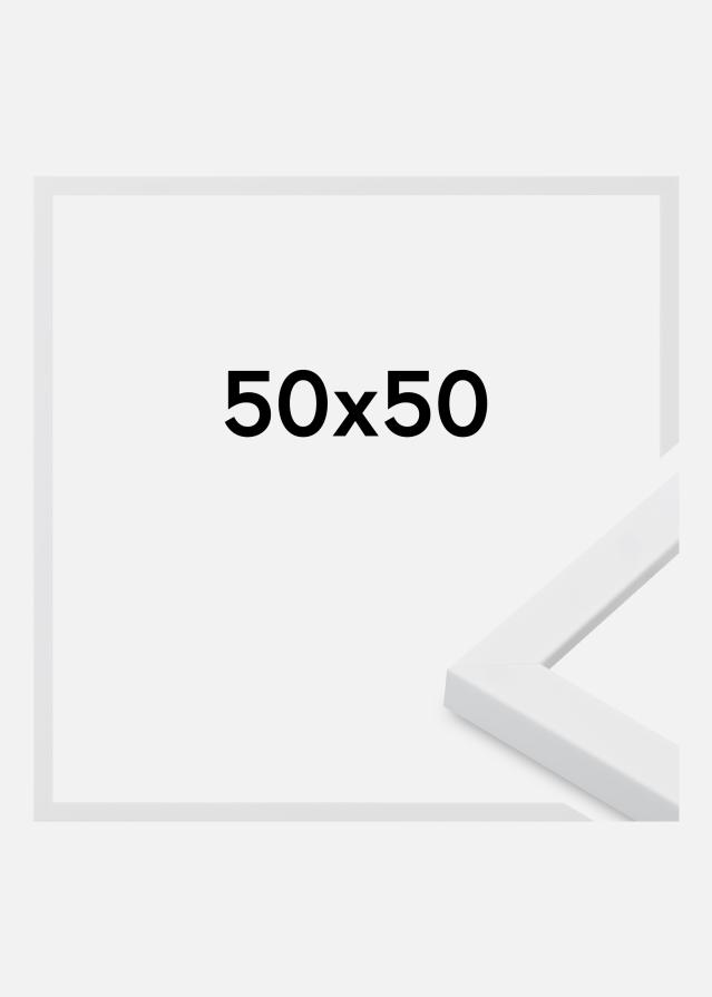Ramă Oban Sticlă acrilică Alb 50x50 cm