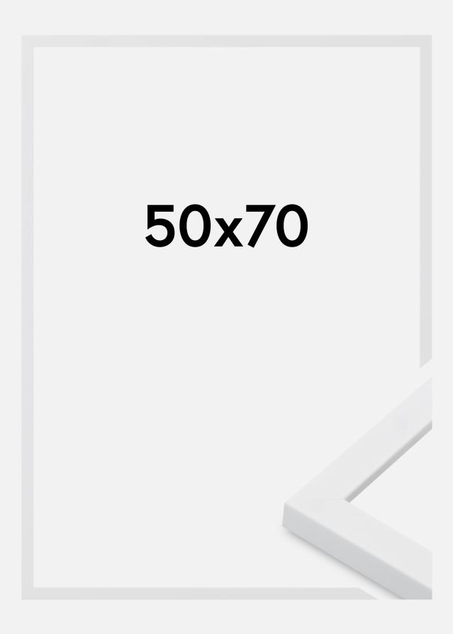 Ramă Oban Sticlă acrilică Alb 50x70 cm
