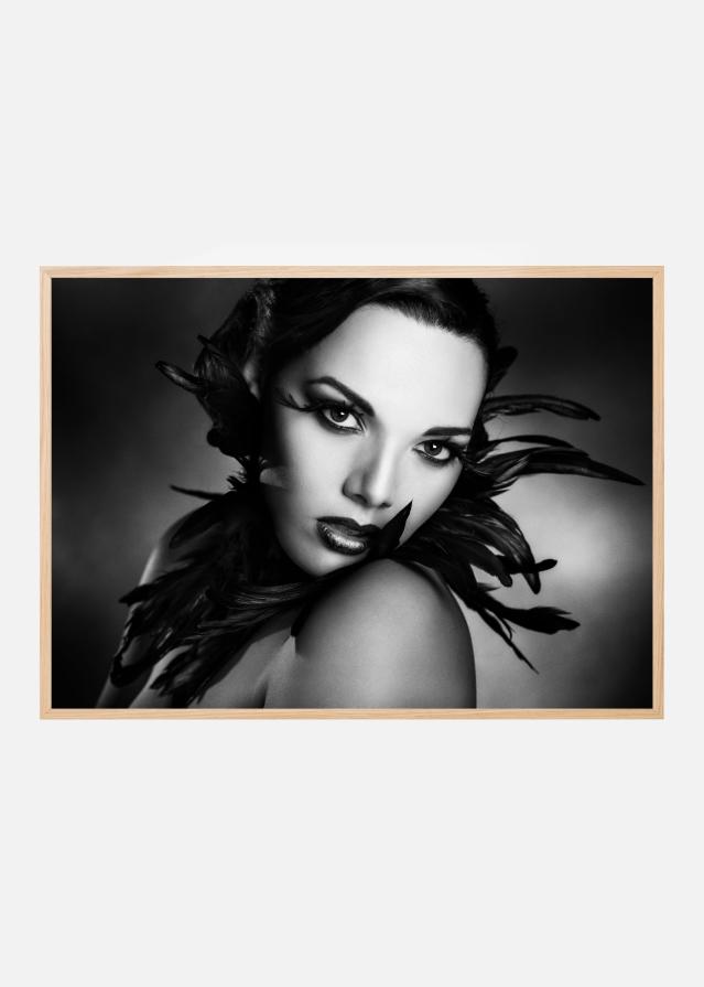 The black feathers Poster