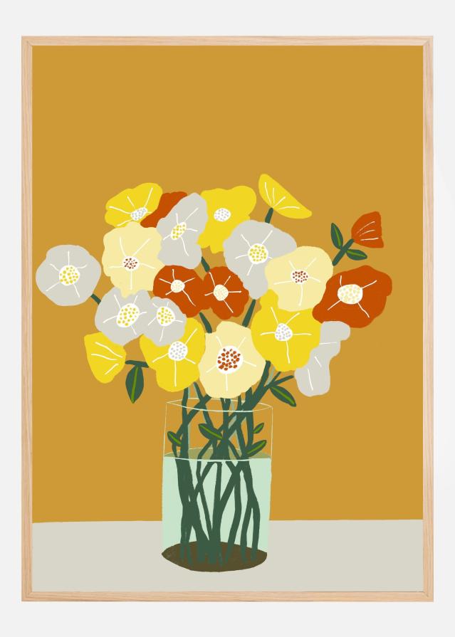 Vase of Flowers Poster