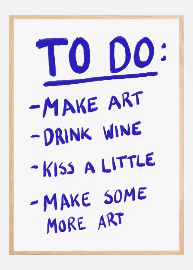 Creative To-Do List Poster