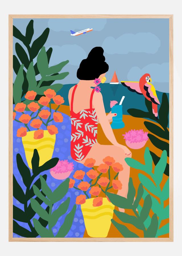 Tropical Vacation Poster