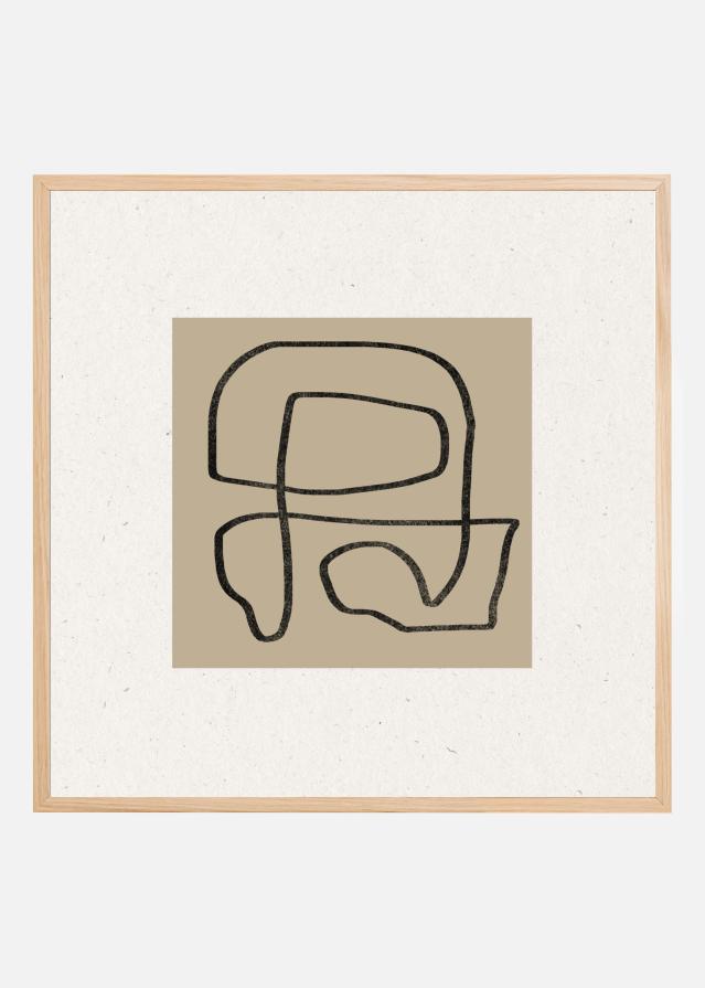 Curved Labyrinth Poster