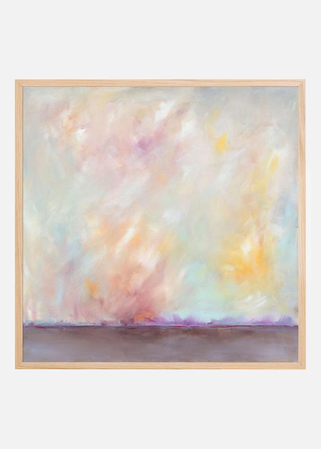 Expressionist Colorful Abstract Poster