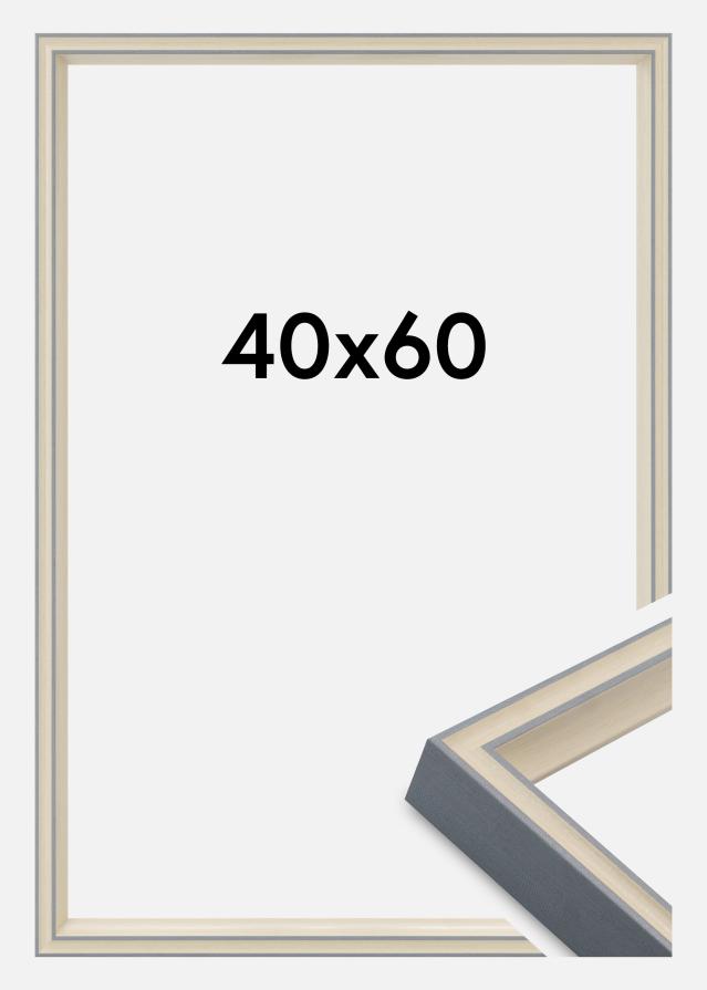 Ramă Riga Sticlă acrilică Gri 40x60 cm
