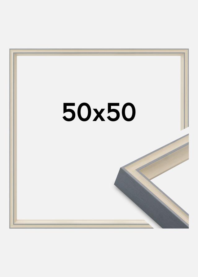 Ramă Riga Sticlă acrilică Gri 50x50 cm