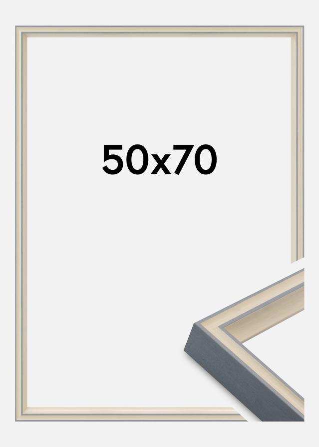 Ramă Riga Sticlă acrilică Gri 50x70 cm