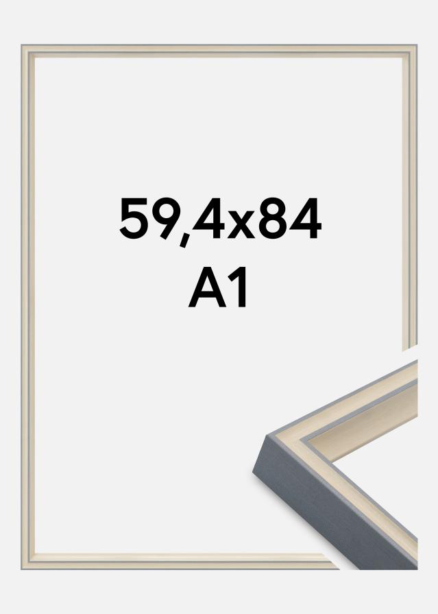 Ramă Riga Sticlă acrilică Gri 59,4x84 cm (A1)