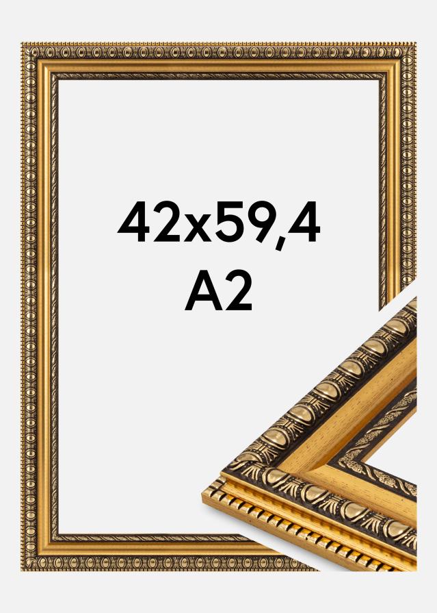 Ramă Ornato Sticlă acrilică Auriu 42x59,4 cm (A2)