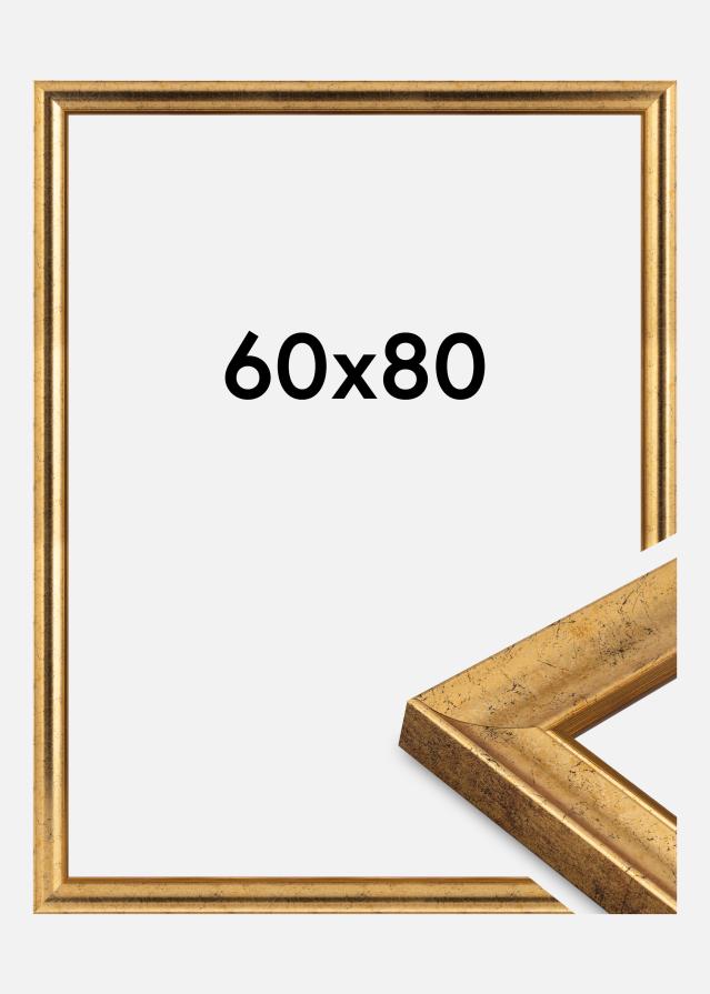 Ramă Conca Sticlă acrilică Auriu 60x80 cm