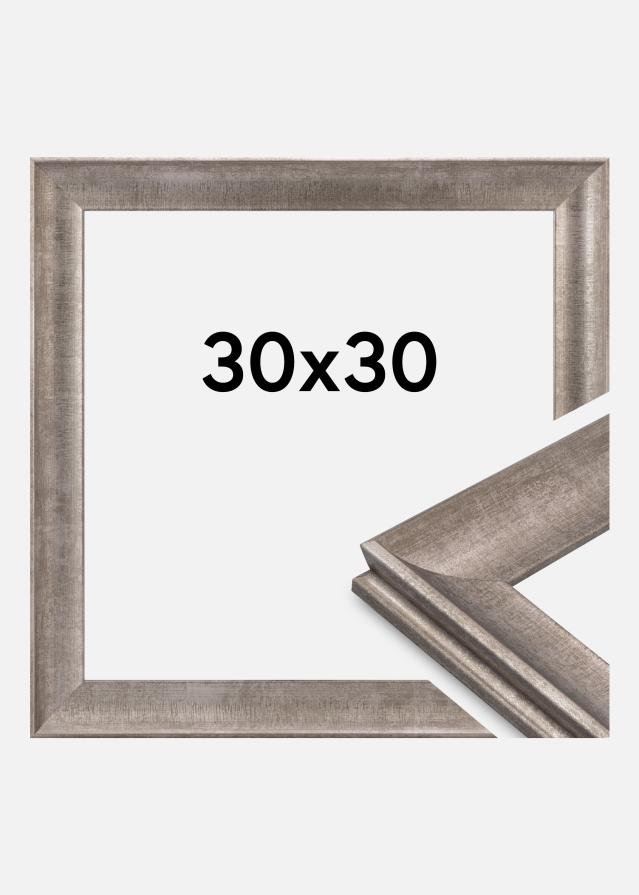 Ramă Conca Sticlă acrilică Argintiu 30x30 cm