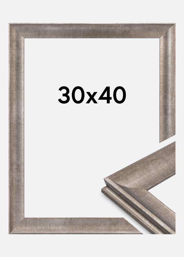 Ramă Conca Sticlă acrilică Argintiu 30x40 cm