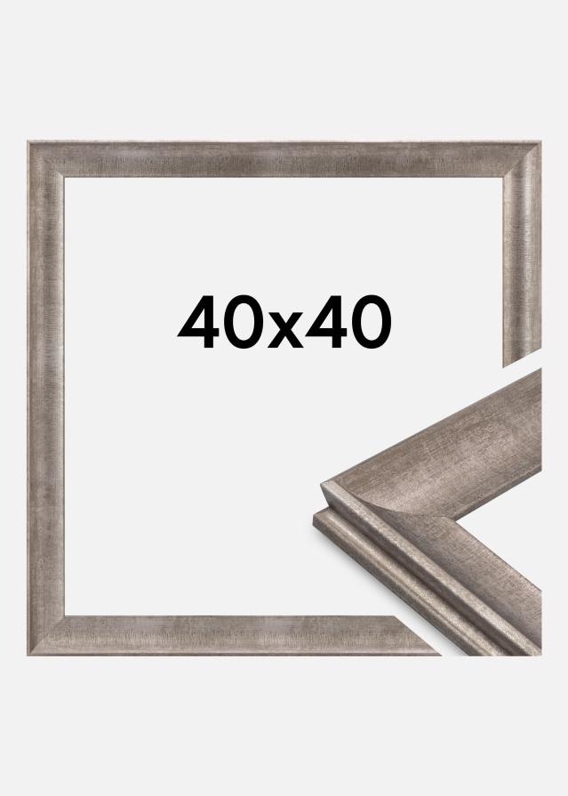 Ramă Conca Sticlă acrilică Argintiu 40x40 cm