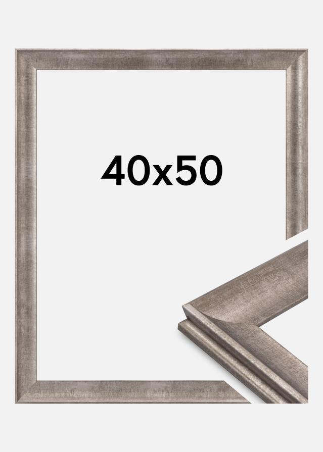 Ramă Conca Sticlă acrilică Argintiu 40x50 cm