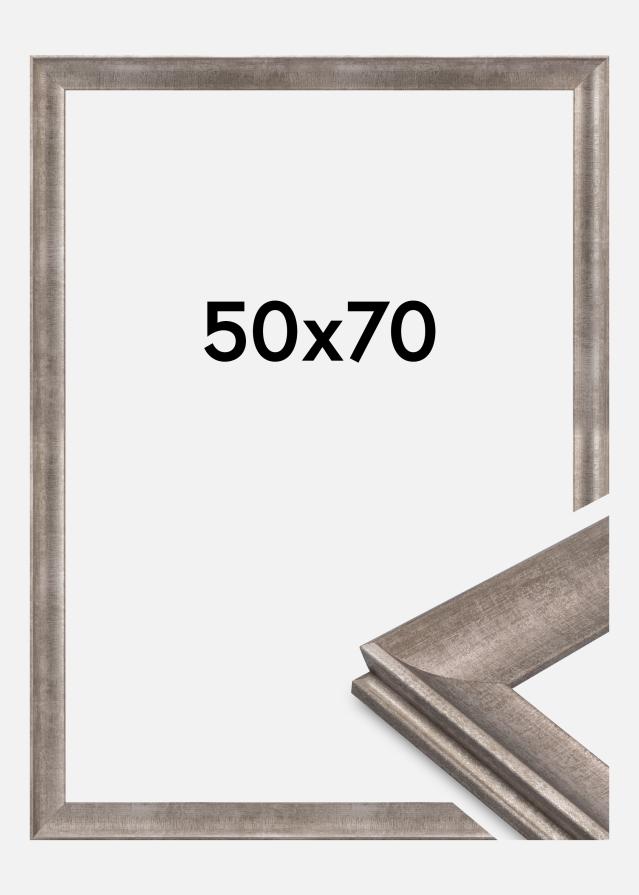 Ramă Conca Sticlă acrilică Argintiu 50x70 cm