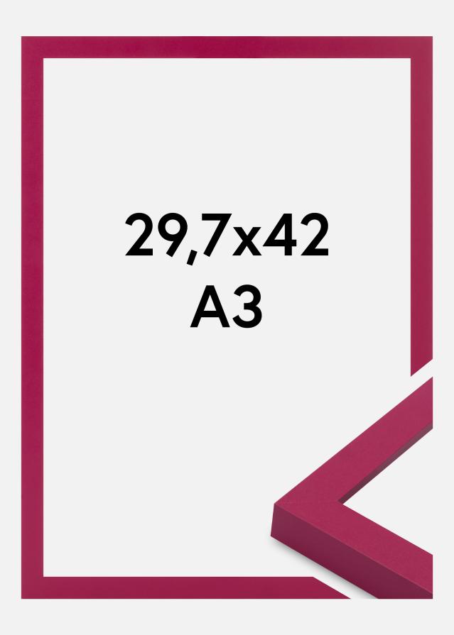 Ramă Selection Sticlă acrilică Hot Pink 29.7x42 cm (A3)