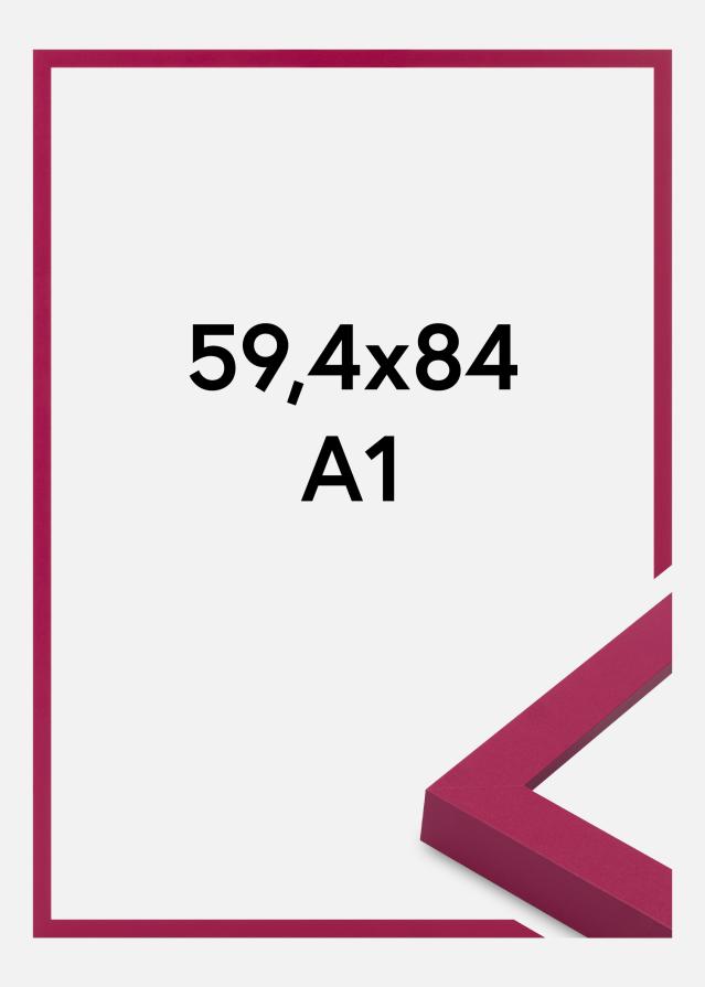 Ramă Selection Sticlă acrilică Hot Pink 59,4x84,1 cm (A1)