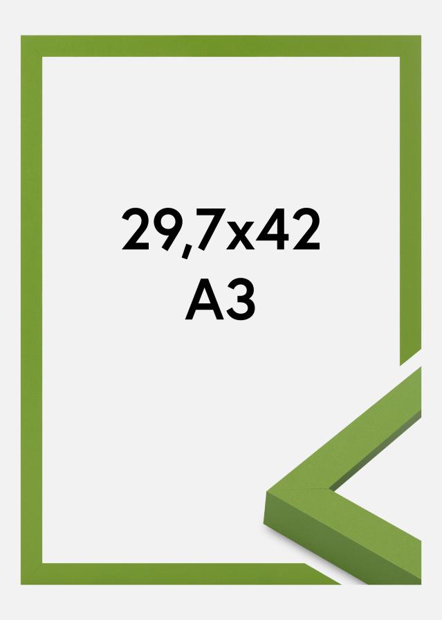 Ramă Selection Sticlă acrilică Lime Green 29.7x42 cm (A3)