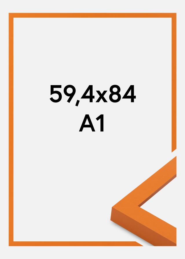 Ramă Selection Sticlă acrilică Portocaliu 59,4x84,1 cm (A1)