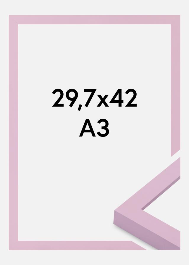 Ramă Selection Sticlă acrilică Pink 29.7x42 cm (A3)