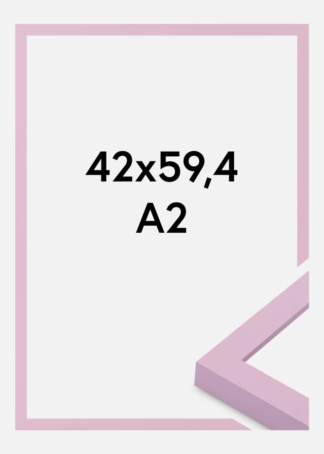 Ramă Selection Sticlă acrilică Pink 42x59.4 cm (A2)