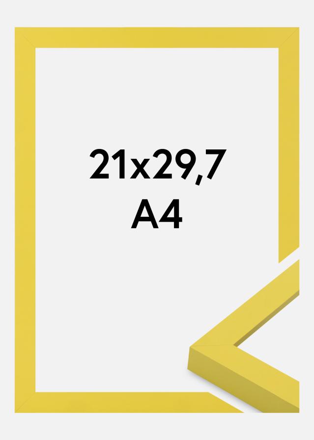 Ramă Selection Sticlă acrilică Yellow 21x29.7 cm (A4)