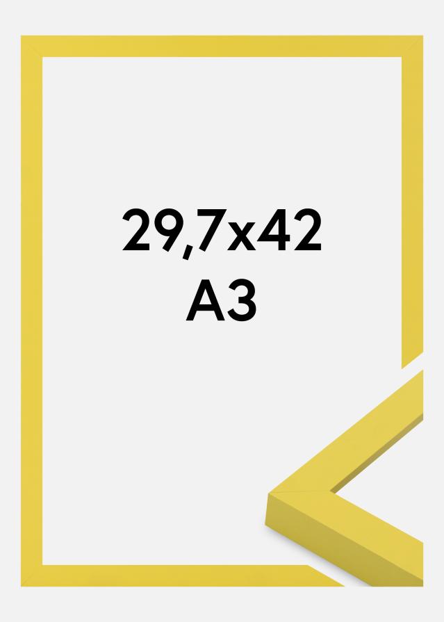 Ramă Selection Sticlă acrilică Yellow 29.7x42 cm (A3)