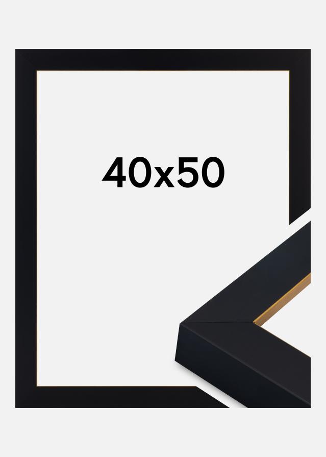 Ramă Sussex Sticlă acrilică Negru/Auriu 40x50 cm