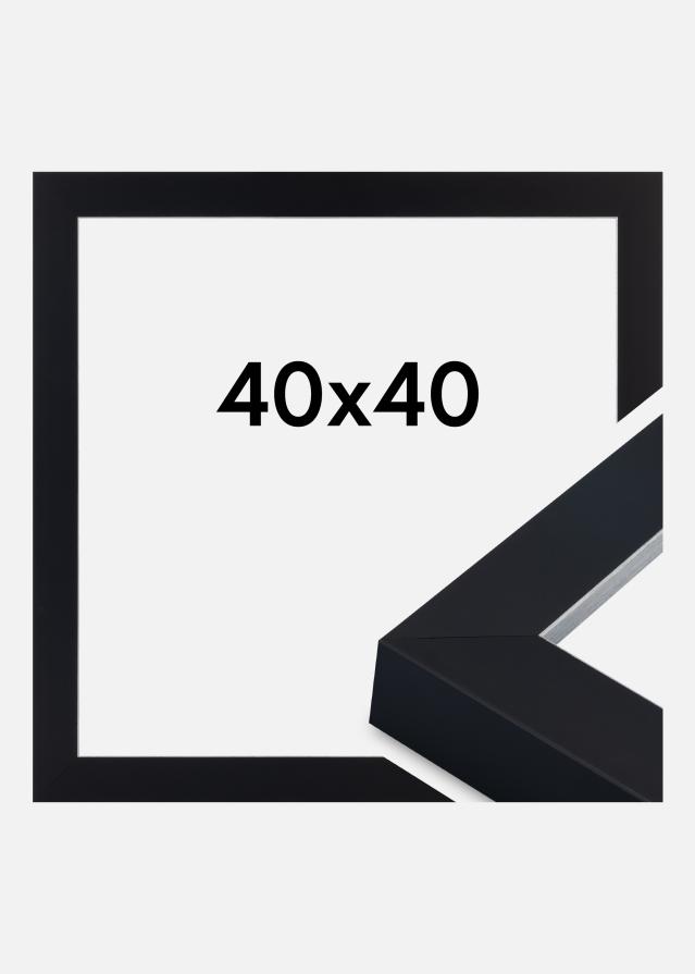 Ramă Sussex Sticlă acrilică Negru/Argintiu 40x40 cm